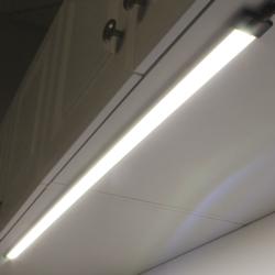Ultra Thin LED under cabinet light bars from EnvironmentalLights.com